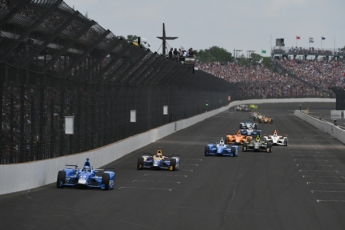 500 milles d'Indianapolis - Course